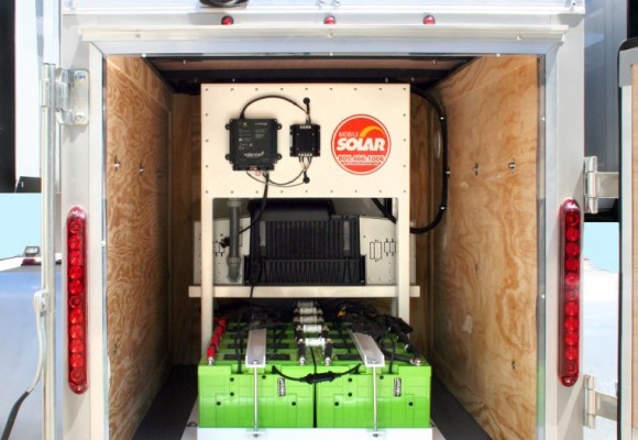 Lithium Solar Trailer