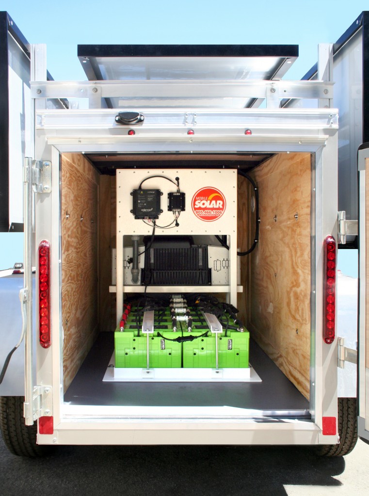 Lithium Solar Trailer