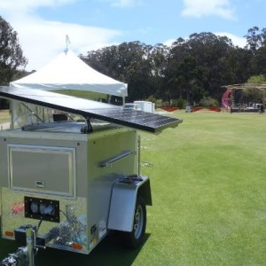 Mobile Solar at the Oyster Festival
